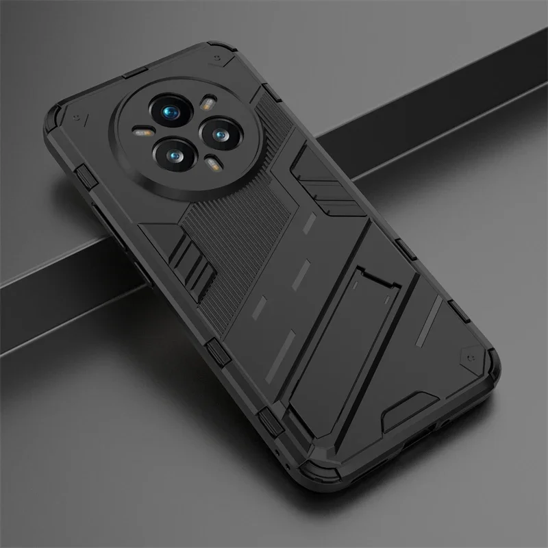 Funda con soporte de teléfono para Realme 14 Pro Plus, funda trasera con armadura antigolpes para Realme 13 Pro Realme 12 Pro Plus - imagen 5