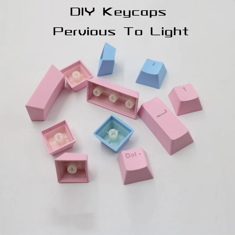 Teclas ABS de doble disparo con perfil OEM de 108 teclas para teclado mecánico para juegos, teclas retroiluminadas transparentes coloridas, interruptor Cherry Mx - imagen 4