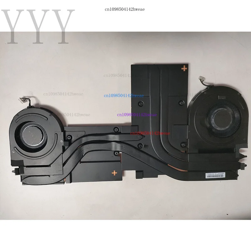 98% nuevo 5H41B77315 5H41B77319 para Lenovo Thinkpad P16 Gen 1 generación de radiador ventilador de refrigeración de radiador incorporado - imagen 2