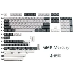 GMK Mercury – Juego Teclas PBT Cherry Dye-Sub ISO