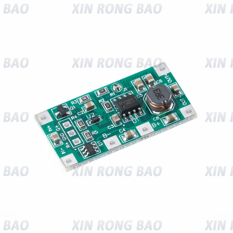 Módulo amplificador elevador de carga DC 5V para protección del convertidor de voltaje UPS de batería de litio 18650 - imagen 3