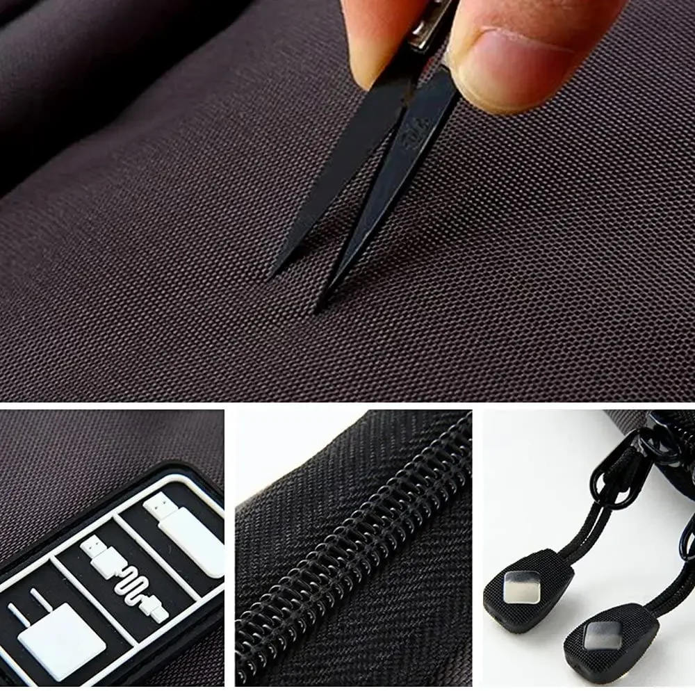 Organizador de cables, bolsas de almacenamiento, Kit de sistema, estuche, Cable de datos USB, auricular, bolígrafo, Banco de energía, dispositivos digitales, bolsas de viaje - imagen 4