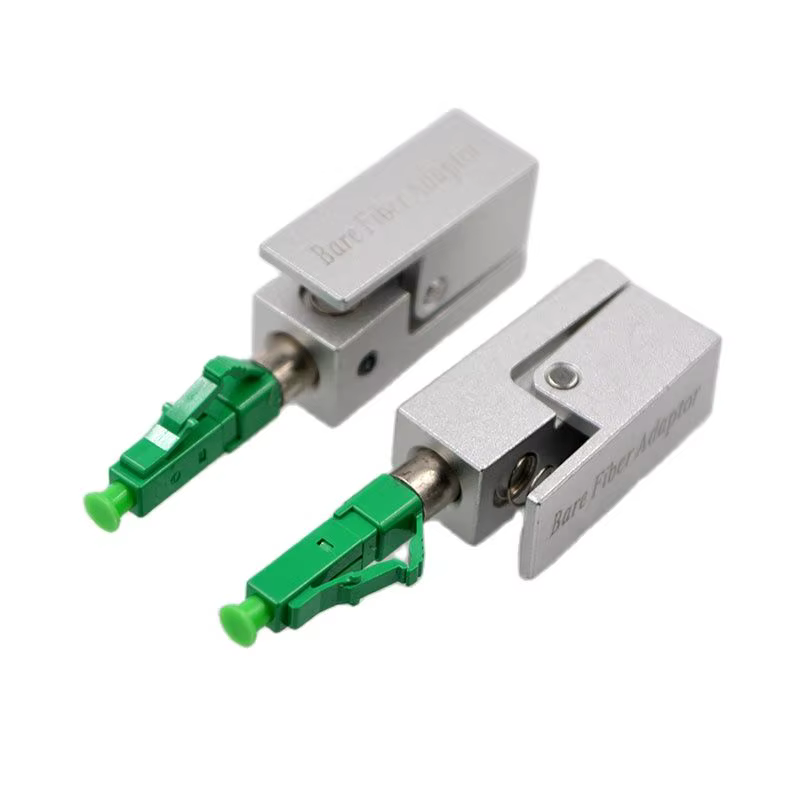 Adaptador OTDR Fibra Óptica Modo Único LC/UPC/APC Acoplador Cuadrado - imagen 4