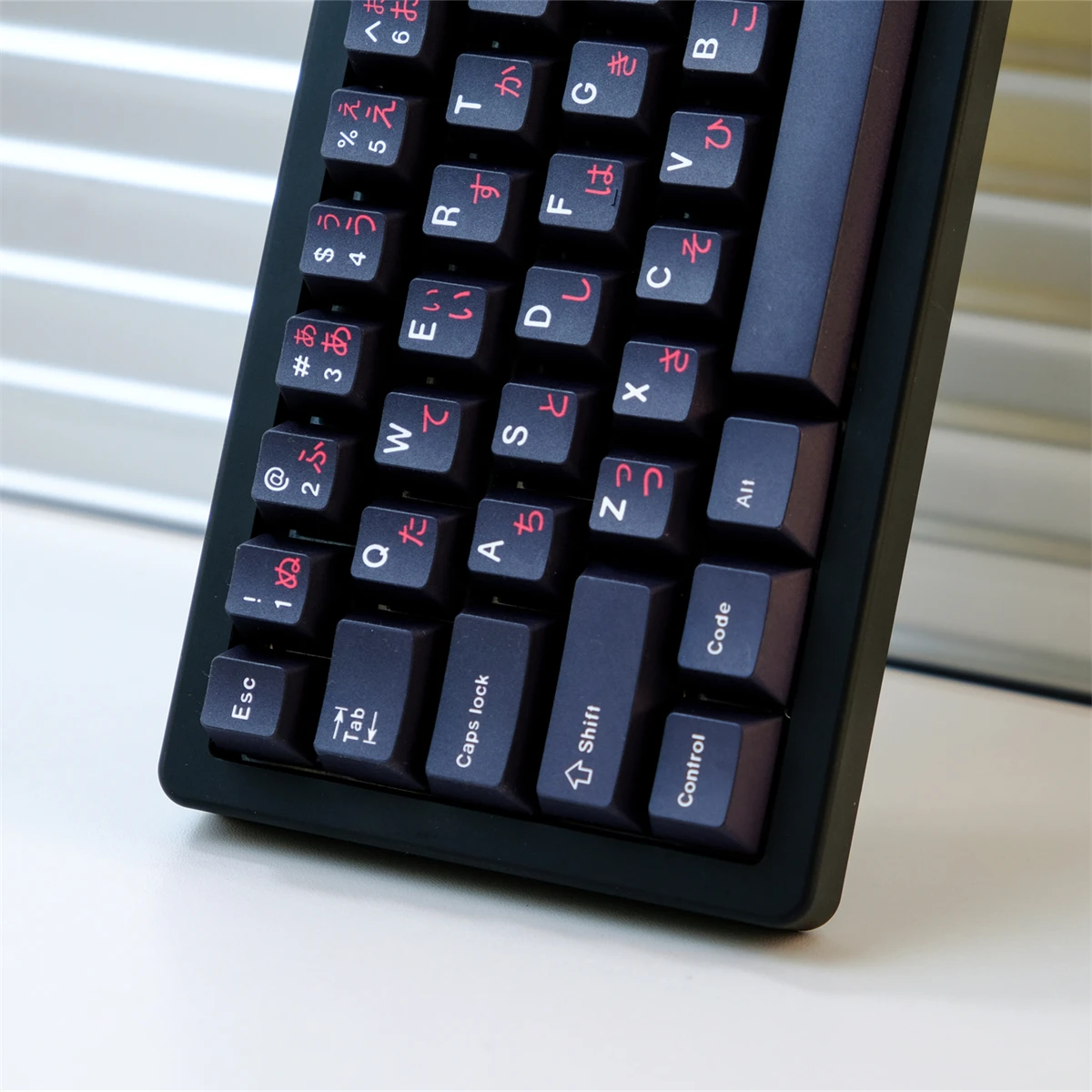 GMK WOB-teclas japonesas para teclado mecánico, accesorio de color negro y rojo con perfil de cereza, tinte PBT, sublimación, para interruptor MX, 129 teclas - imagen 5