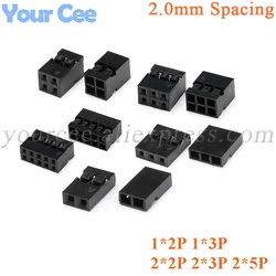 Carcasa Hembra Dupont 2,0 mm para Conector de Una o Doble Fila