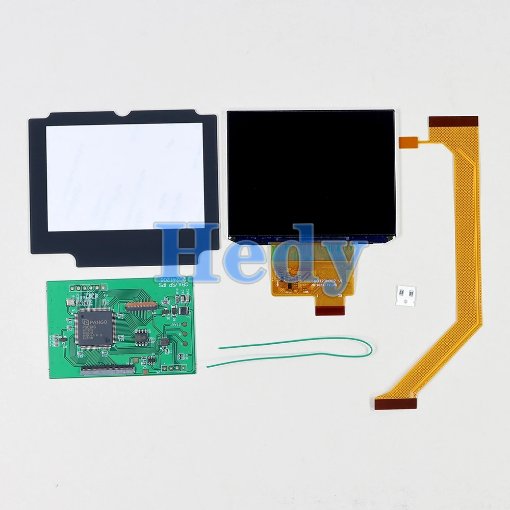 1 Juego para GBA SP V4.0 3,0 pulgadas resaltar V4 LCD resaltar Kits de pantalla IPS para Gameboy Advance GBA SP reemplazo de reparación - imagen 3
