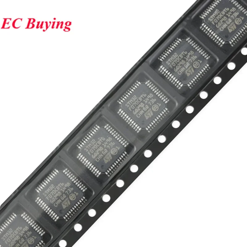 5 uds/1 unidad STM32F070CBT6 STM32F070 STM32 F070CBT6 F070CB LQFP-48 ARM Cortex-M0 microcontrolador de 32 bits MCU IC Chip controlador - imagen 5