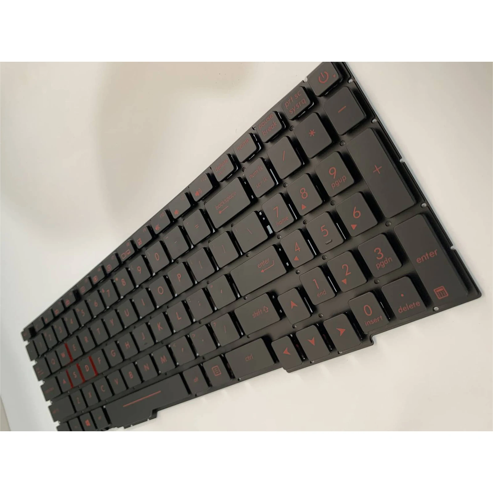 Teclado de ordenador portátil con diseño estadounidense para ASUS GL553 GL553V GL553VD GL553VE GL753 GL753V GL753VD GL753VE GL753VW - imagen 4