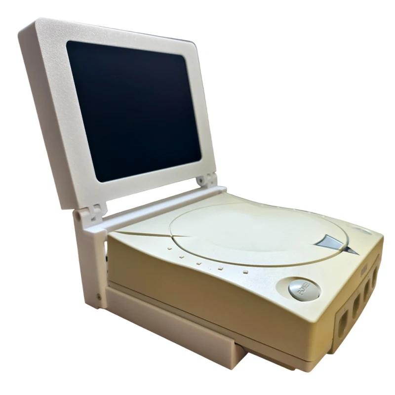 Mini monitor LCD Dreamcast para cargador tipo pantalla de consola de juegos DC - imagen 2