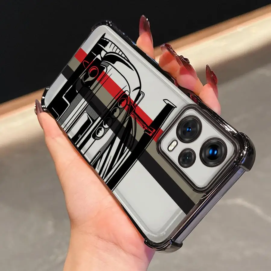 Funda japonesa JDM Drift para coche Redmi Note 11s 10 Lite 10s 11 12 13 10 Pro 9S 14 Pro Plus, funda suave - imagen 5