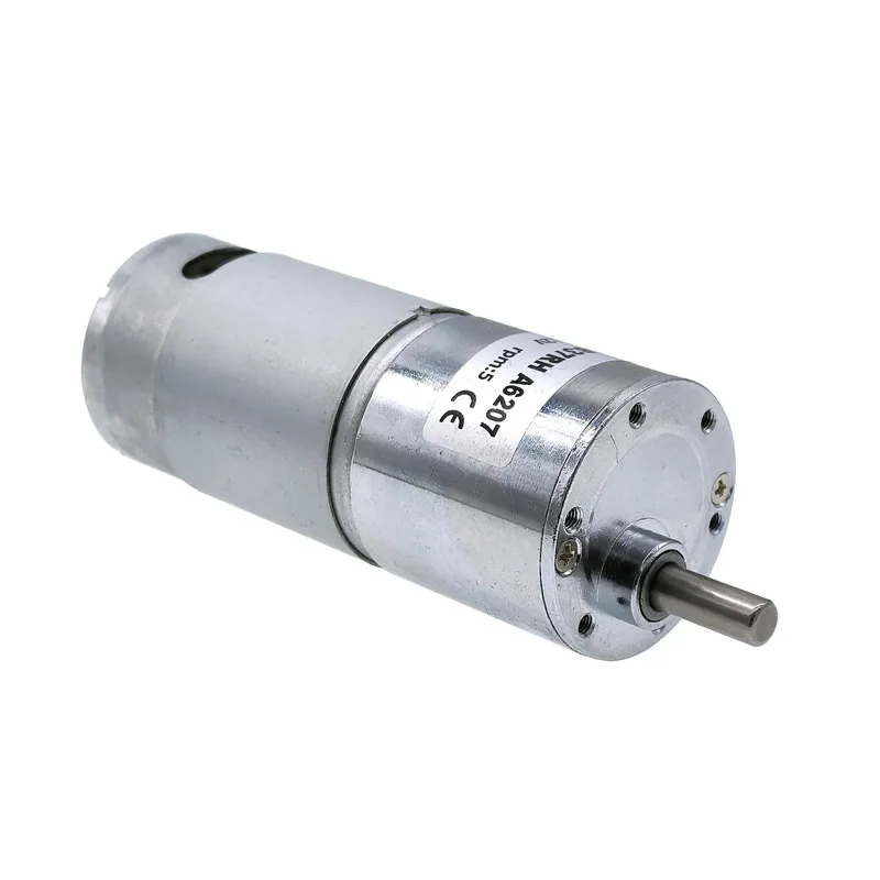 Motor de reducción de torsión grande ZGB37RH con horno RS555, Motor de engranaje de CC de 12V y 24V - imagen 4
