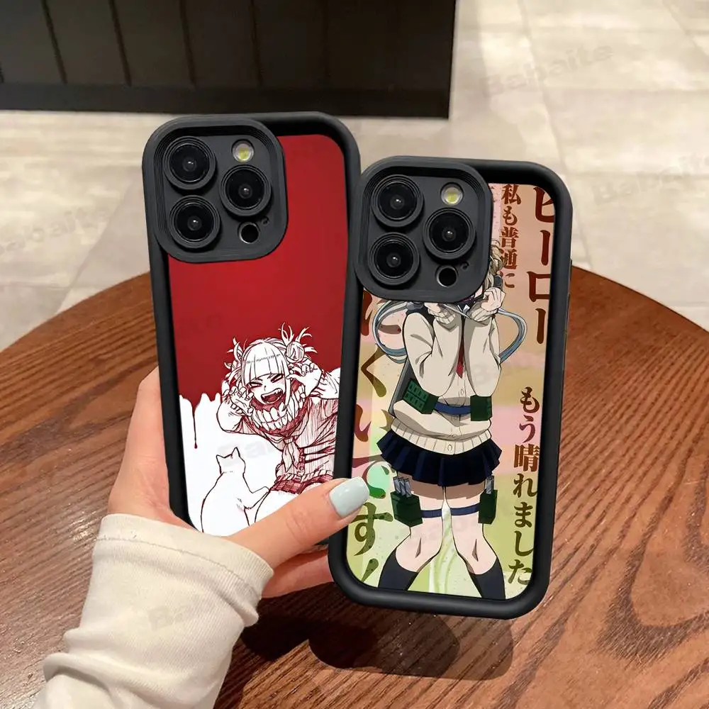 Funda de teléfono Himiko Toga Boku No Hero Academia, funda de silicona para iPhone 17 16 15 14 13 Pro Max, funda suave a prueba de golpes - imagen 4