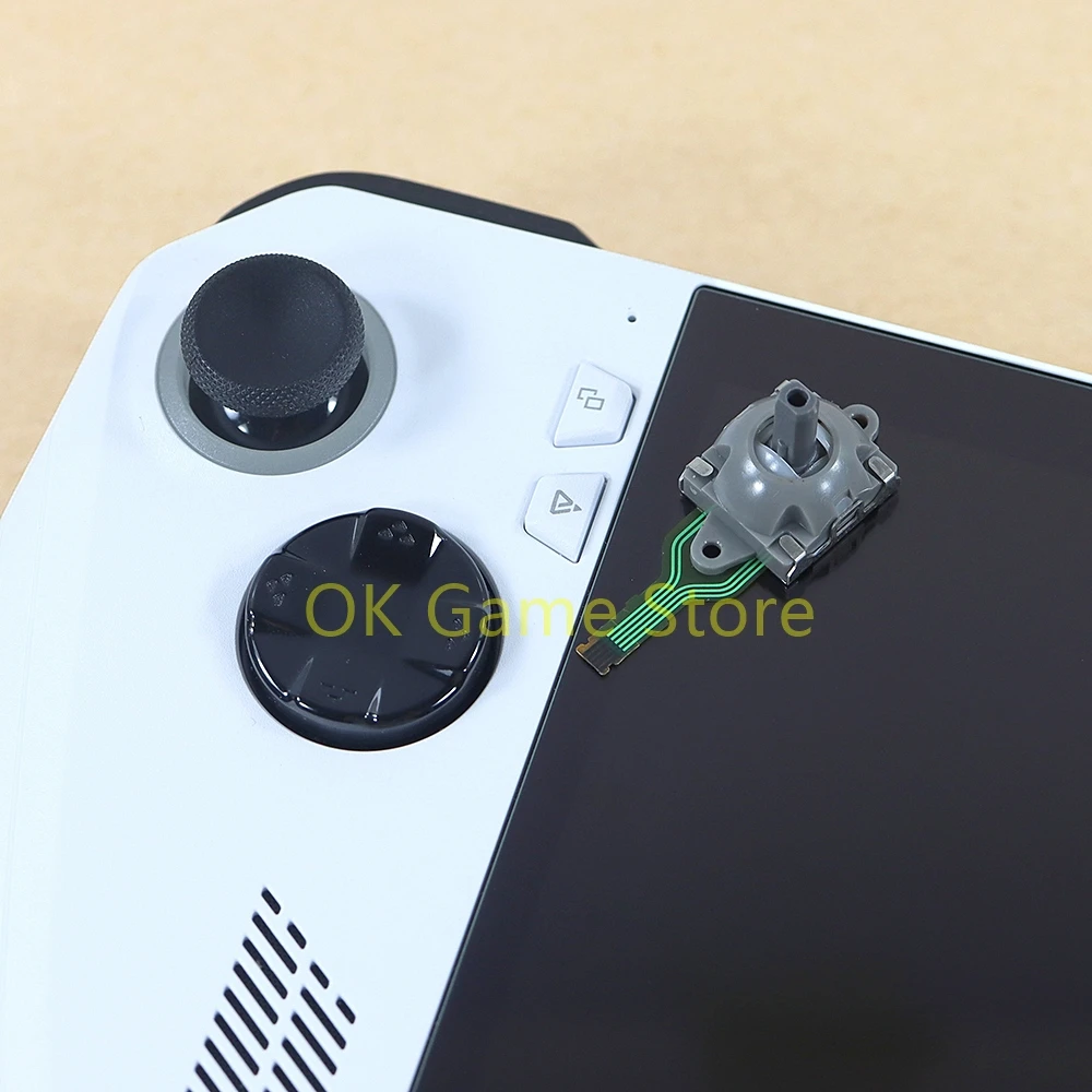 Para Rog Ally 3D Joystick de mano izquierda derecha película de carbono palo analógico Rocker Hall Joystick accesorios de juego reemplazo - imagen 5