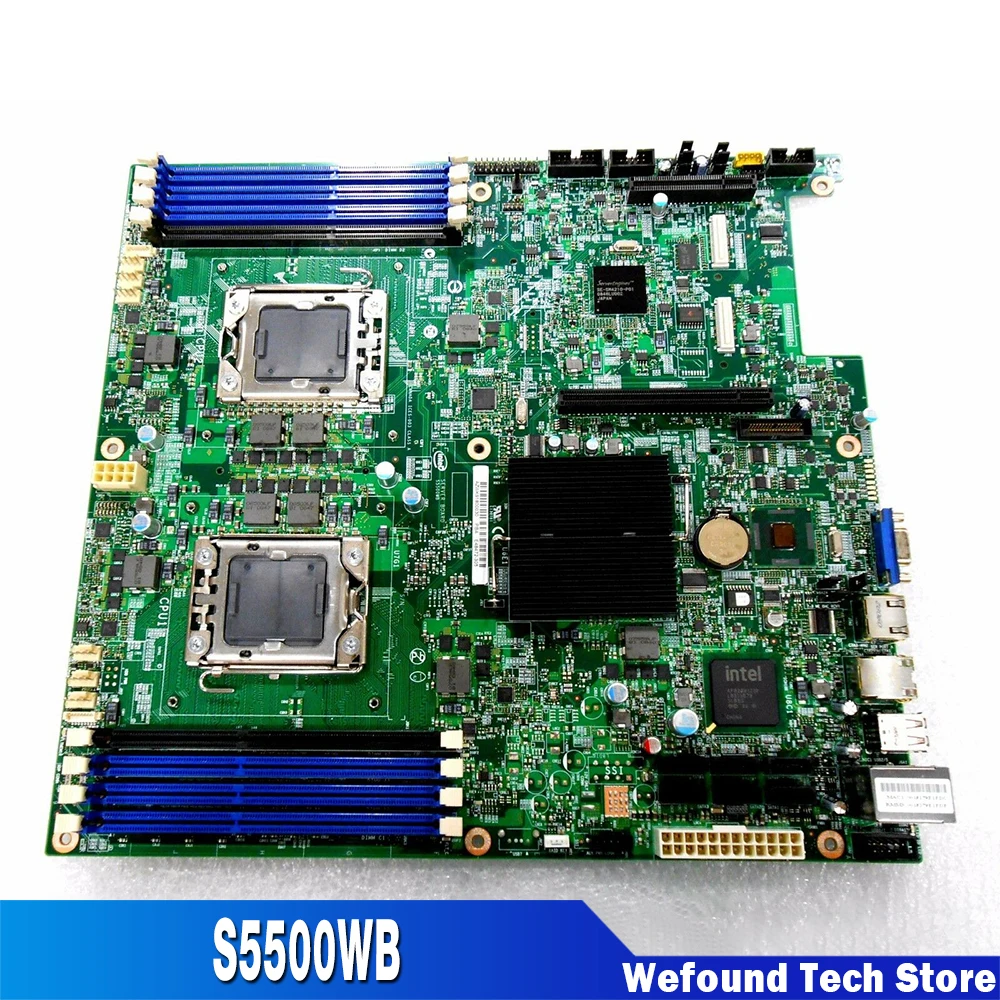 Placa base de servidor 100% funcional para Intel S5500WB 1366 E48472-306 completamente probada - imagen 2