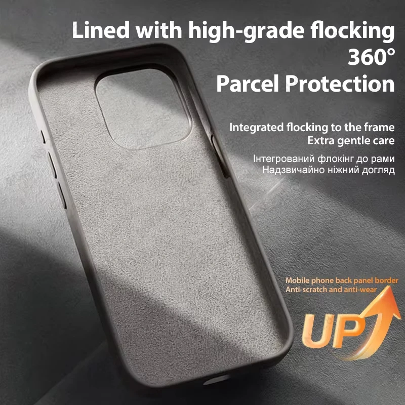 Funda de silicona líquida para iPhone 16 Pro Max para Apple iPhone 15 14 13 Plus Mini Protector de teléfono accesorio de cubierta completa a prueba de golpes - imagen 5