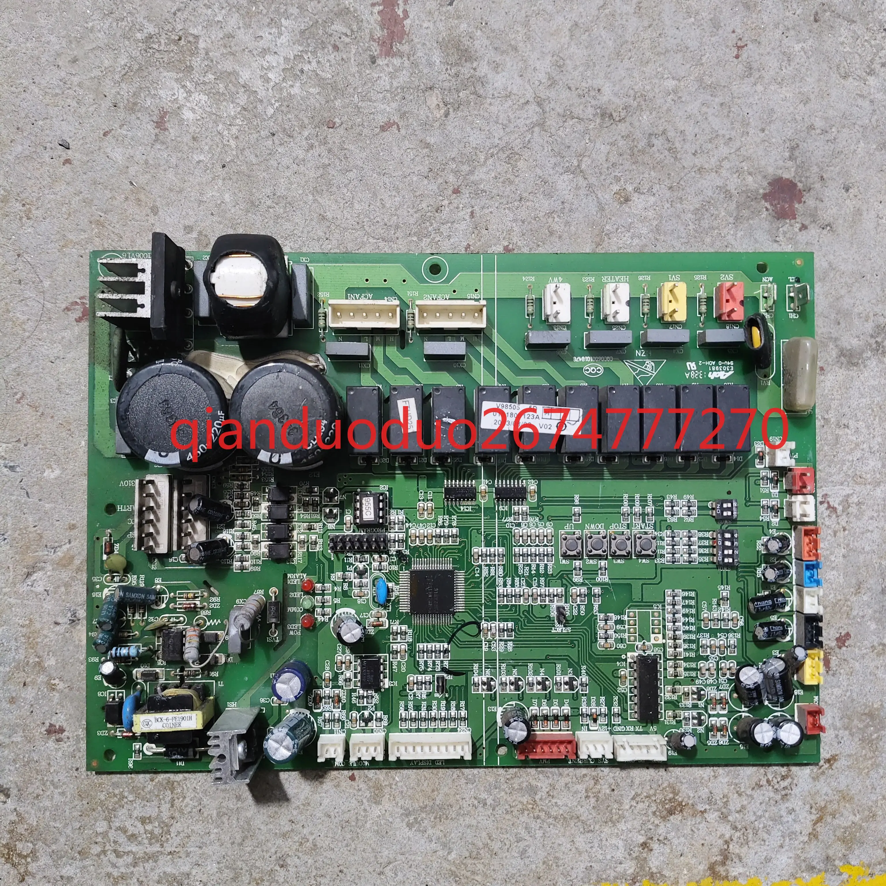 Aplicable a la placa principal del aire acondicionado central Haier 0151800123 Una pieza de desmontaje original V98505