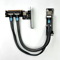 Cable Extensor PCIe ADT GEN4 – Adaptador Bifurcación Elevador