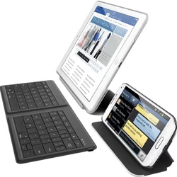 Teclado plegable Bluetooth de modo dual para tablet y móvil