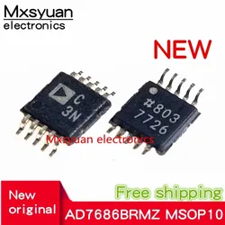Conversor Analógico Digital ADC 16 bits AD7686B MSOP-10 Componente