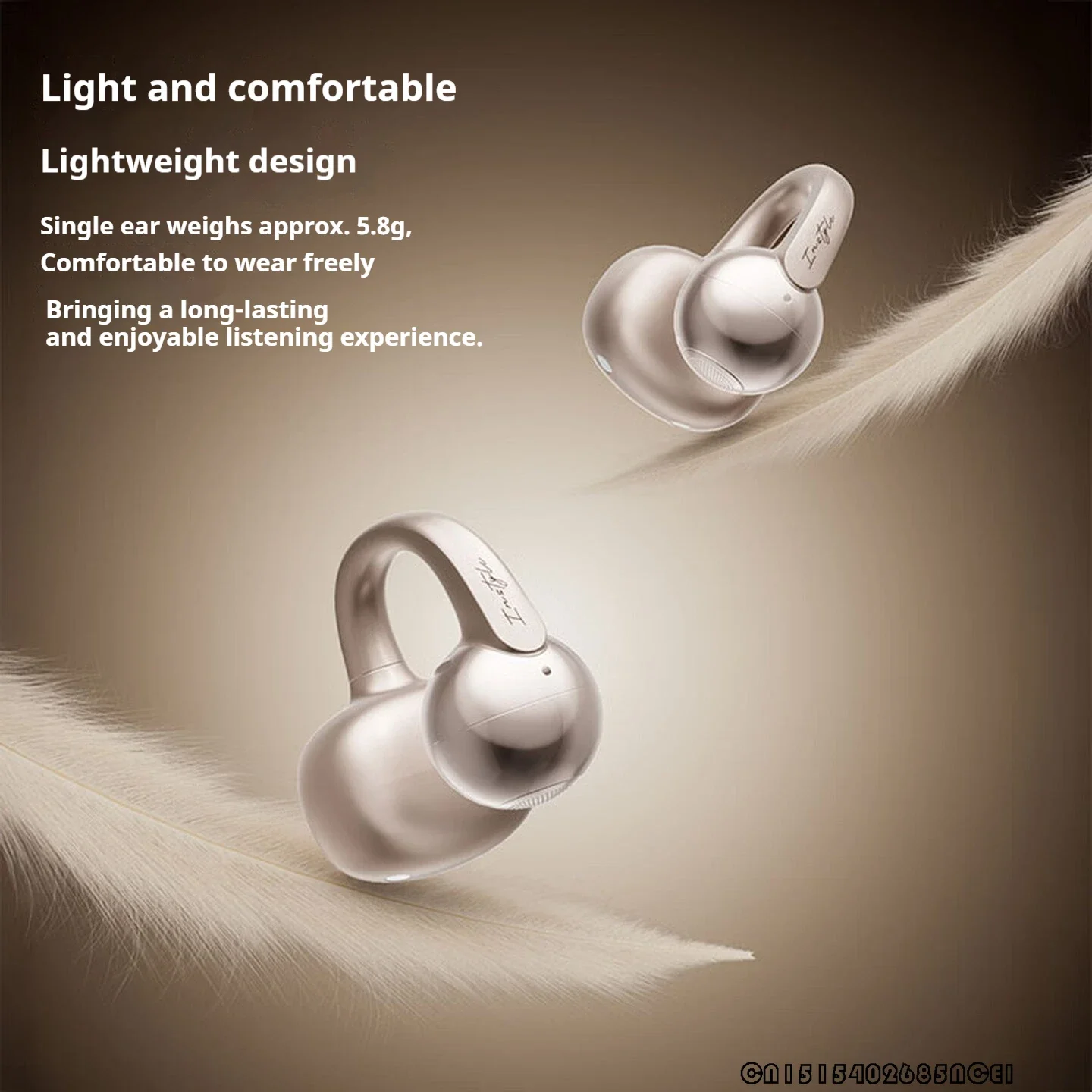 EDIFIER Auro Clip auriculares inalámbricos Bluetooth Bluetooth 6,1 35H batería de larga duración bajo Turbo auriculares de música impermeables deportes - imagen 3