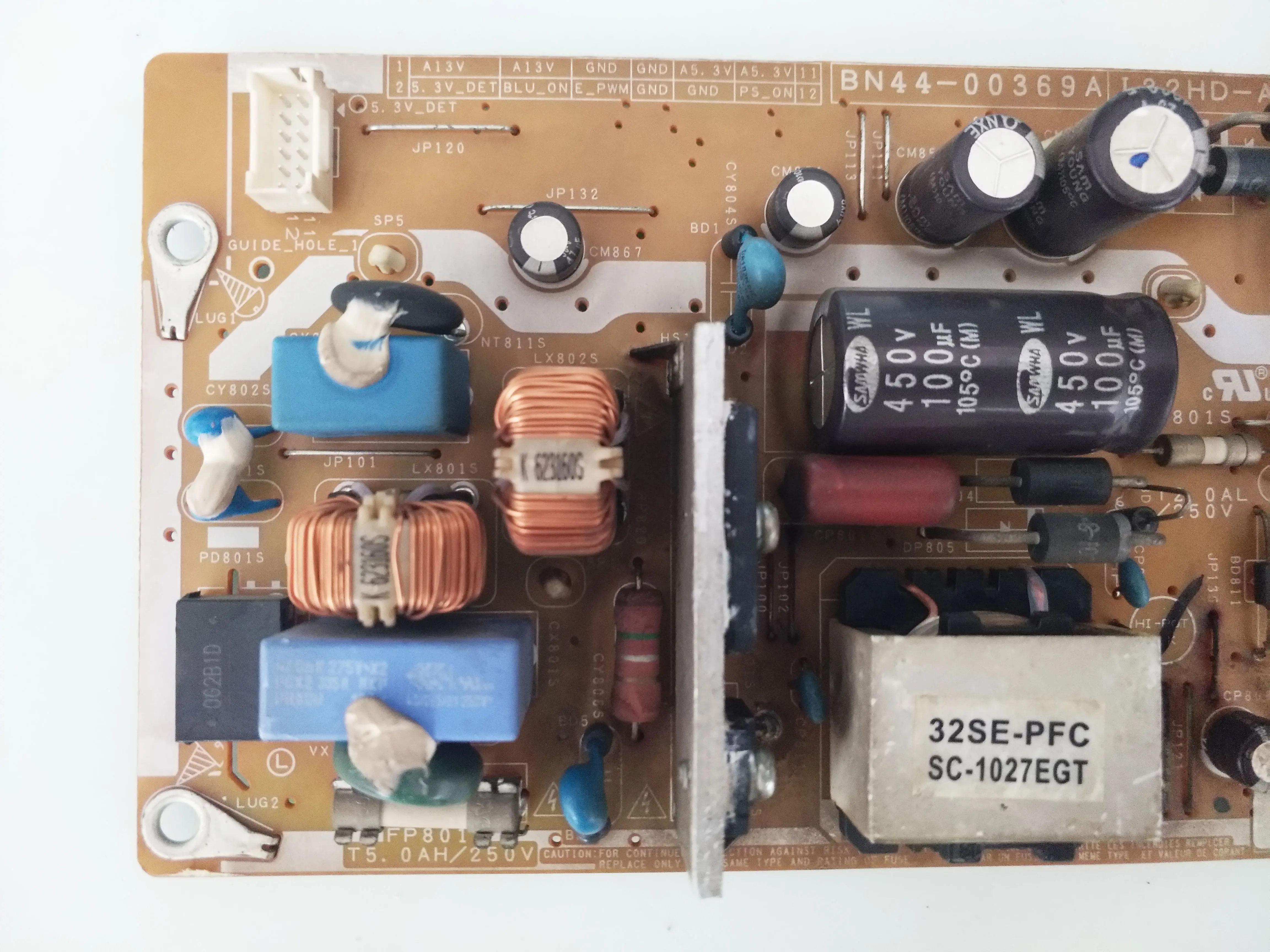 Placa de fuente de alimentación BN44-00369A, accesorio para LE32C350D1WXXH LE32C350D1WXRU LE32C350D1WXXC LE32C350D1WXBT LE32C350D1WXZT LE32C350D1WXXN - imagen 3