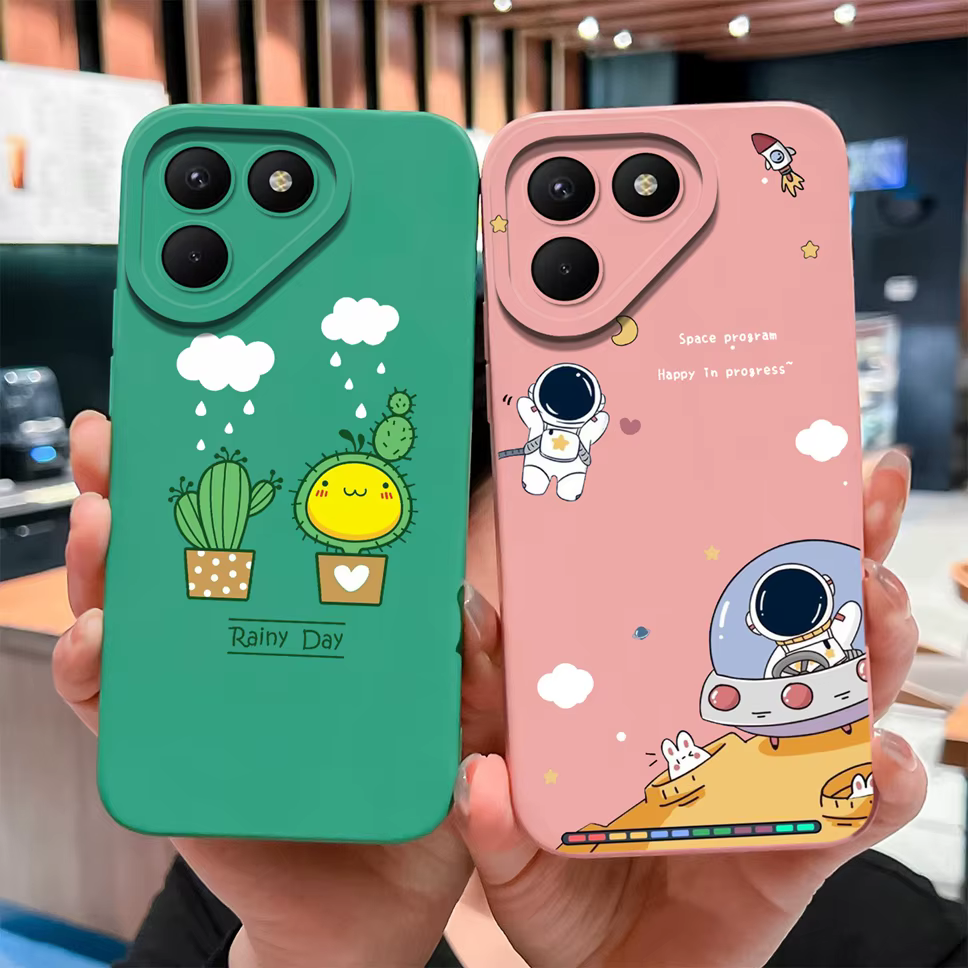 Para Tecno Pova 7 Pro Ultra 4G 5G Funda de teléfono patrones de diseño divertido carcasa de silicona líquida suave y suave para Tecno Pova7 Funda Coque - imagen 2