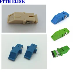 Adaptador fibra SC APC con obturador sin orejas para FTTH
