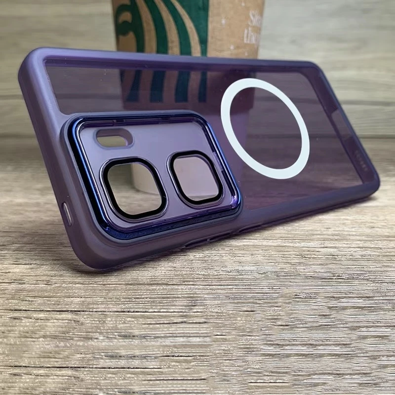 Funda para Vivo IQOO Neo 10 Pro plus 11 15x300 z10 turbo pro X200 FE Funda mate a prueba de golpes magnética Magsafe Funda de carga inalámbrica - imagen 4