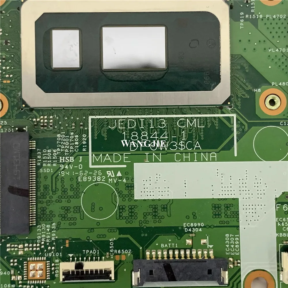 CN-0PKNWK 0HF90F 0PKNWK para la placa base del ordenador portátil Dell Inspiron 7391 2 en 1 18844-1 i5-10210U 8GB 100% completamente probado - imagen 3