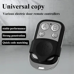 Mando Garaje Universal 433 MHz, 4 Botones Metálico