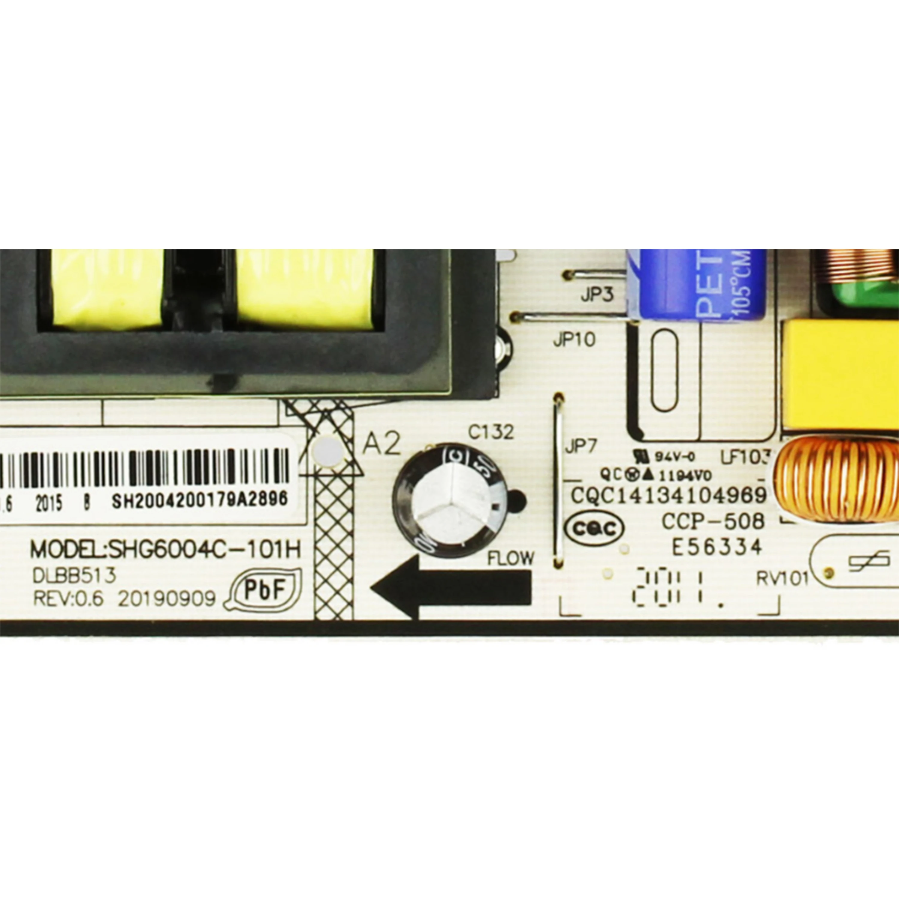 Placa de fuente de alimentación de TV Original, SHG6004C-101H, CQC14134104969, CCP-508, E56334, para 81-PBE055-H4C63AP 81T-PBE055-H911 - imagen 3