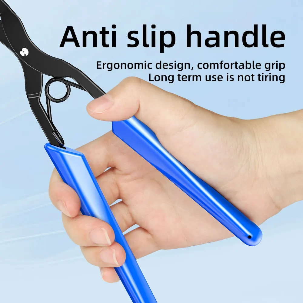 SAIVXIAN-abrazadera de brida, herramienta de desenchufe y desenchufe de fibra óptica, alicates de punta larga adecuados para cable de conexión SC/LC, herramienta de conector de fibra óptica - imagen 5