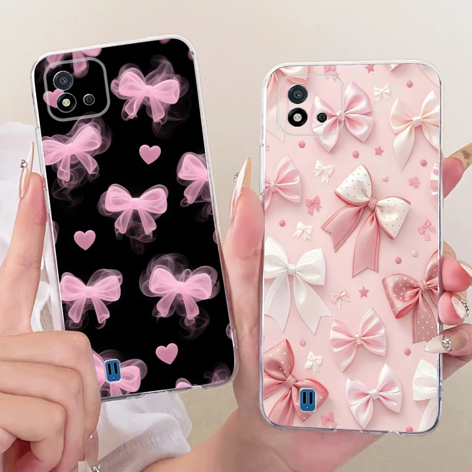 Para Realme C11 2021 funda RMX3231 nueva funda pintada de mariposa suave funda de teléfono delgada para Realme C20 C 11 RealmeC11 2021 2020 Fundas - imagen 4