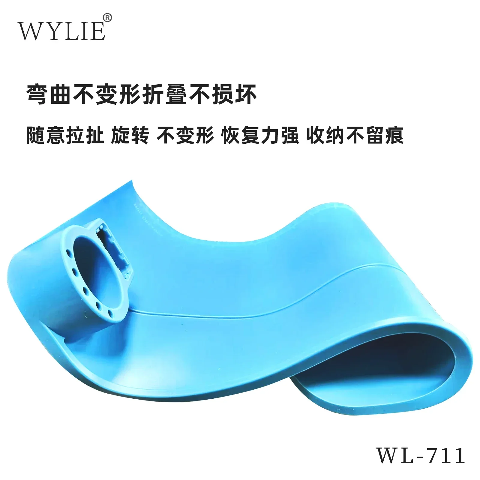 WYLIE WL-711 almohadilla de aislamiento térmico de silicona gris/azul/dorado almohadilla de trabajo de almacenamiento de banco de trabajo de reparación de soldadura resistente a altas temperaturas - imagen 5