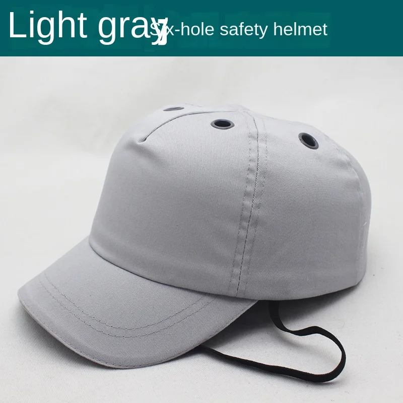 Gorro de seguridad para el trabajo rojo, casco protector de carcasa interior de ABS duro anticolisión para trabajo en casa, protección para la cabeza de transporte de fábrica - imagen 4