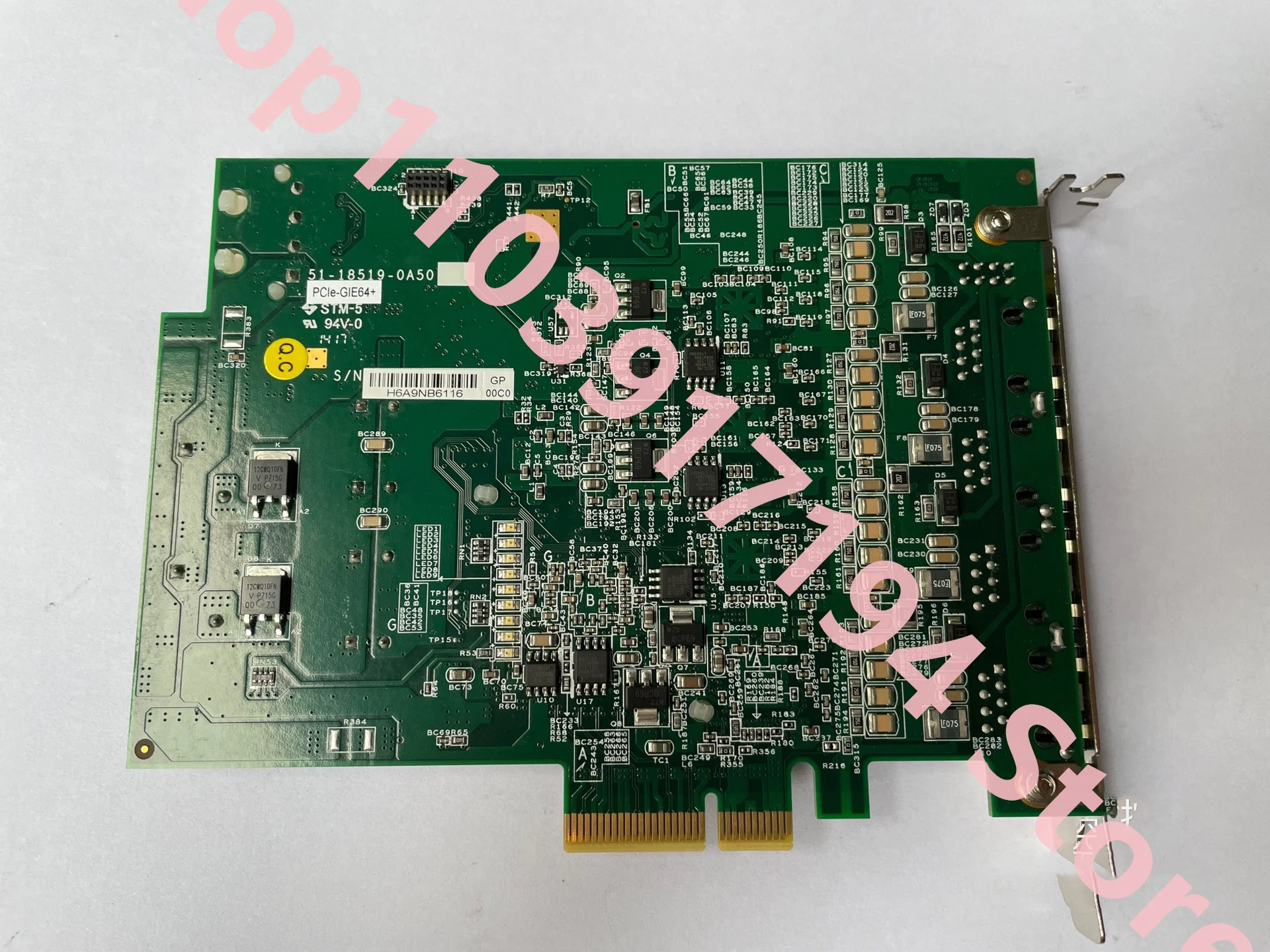 Imagen tarjeta de adquisición de cuatro canales PCIe-GIE64+ - imagen 2