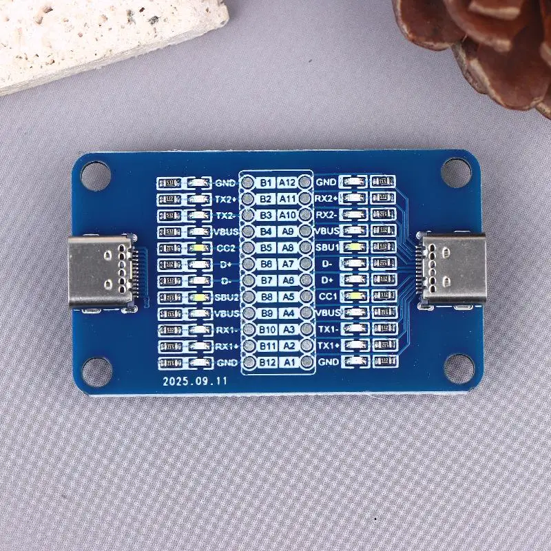 1/3 Uds nueva placa de prueba de Cable de carga rápida tipo C de doble cabeza adecuada para pruebas de Cable de teléfono - imagen 2