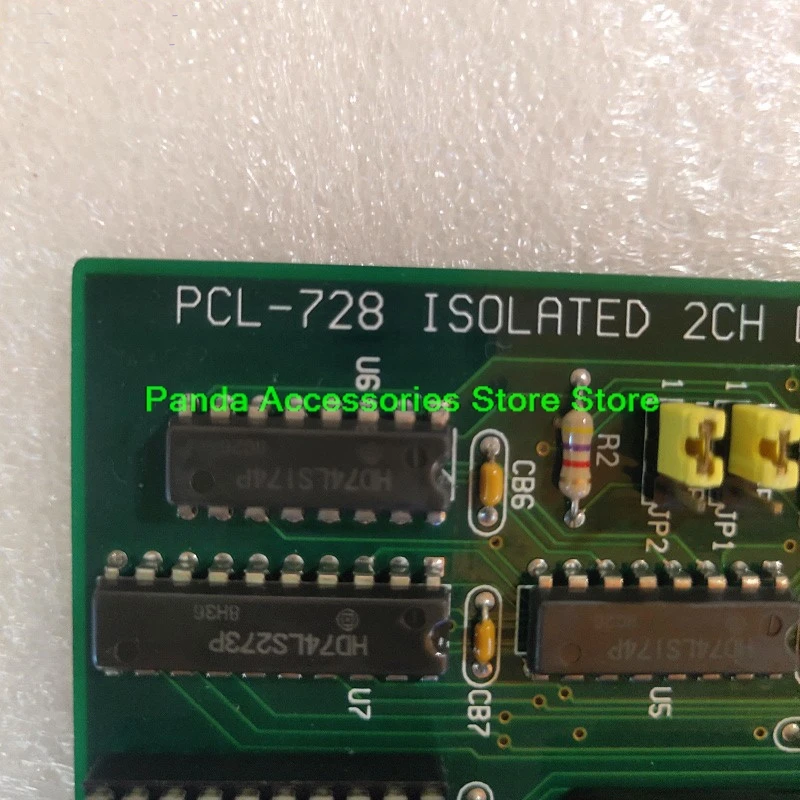 PCL-728 REV. A1 PCL-728 Original para tarjeta de adquisición de datos Advantech salida analógica aislada de 2 canales de 12 bits ISA perfecta probada - imagen 5
