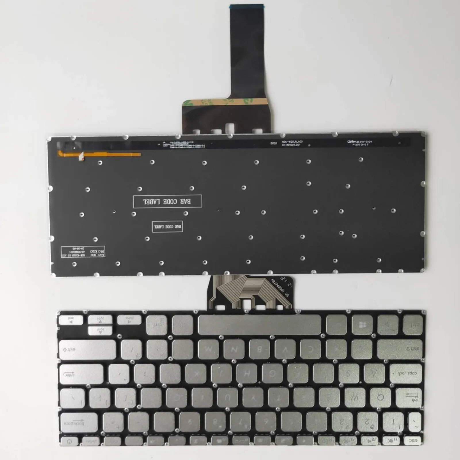 Teclado de ordenador portátil con diseño estadounidense para ASUS Vivobook 14 X409 X409F X409D X409U X409UA X409FA X409FL