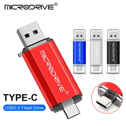 Memoria USB-C OTG 2 en 1 de alta velocidad 2.0