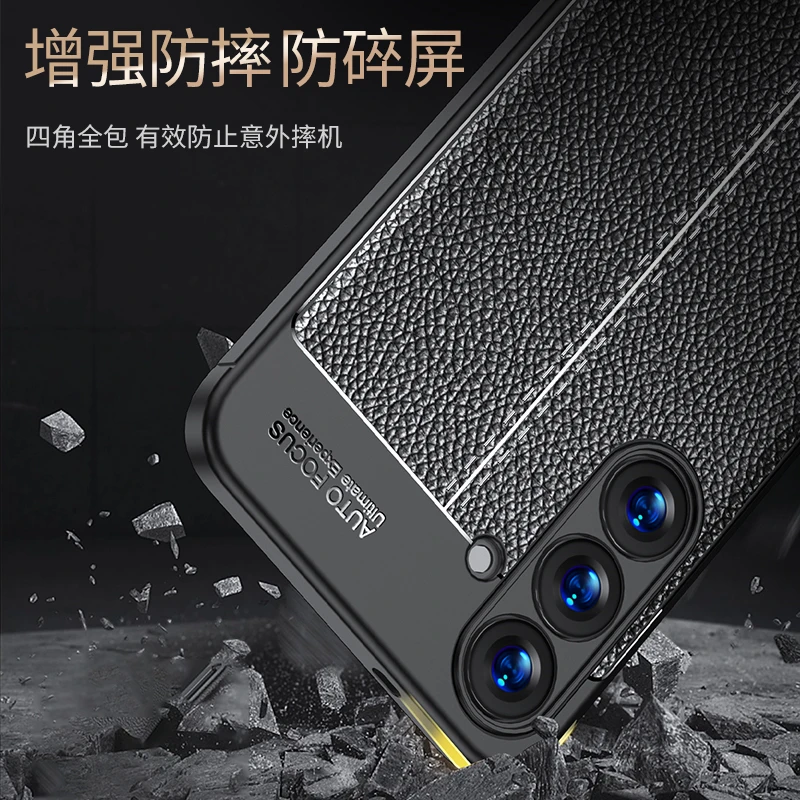Para Samsung S25 funda Samsung Galaxy S25 Capas nueva armadura protectora parachoques trasero a prueba de golpes TPU Fundas de cuero Samsung S25 - imagen 4