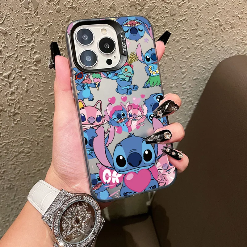 Funda bonita de dibujos animados Stitch para Infinix Smart 8 7 Hot 40i 30 40 Pro 12 Play Tecno Spark Go 10C 20C 10 20 Pro Camon 20 Pro