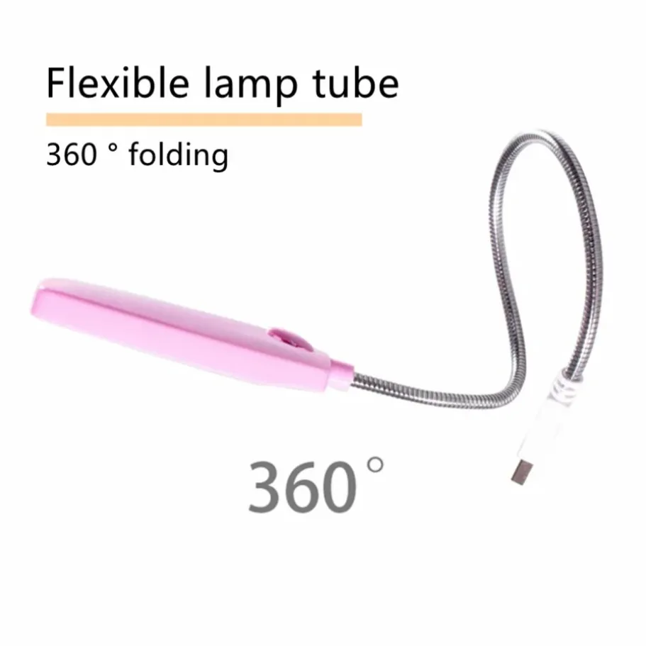 Interruptor USB de 4 colores, luz LED de 28LED, lámpara de Metal Flexible superbrillante, luces de lectura de libros para artículos esenciales para muebles de portátiles - imagen 3