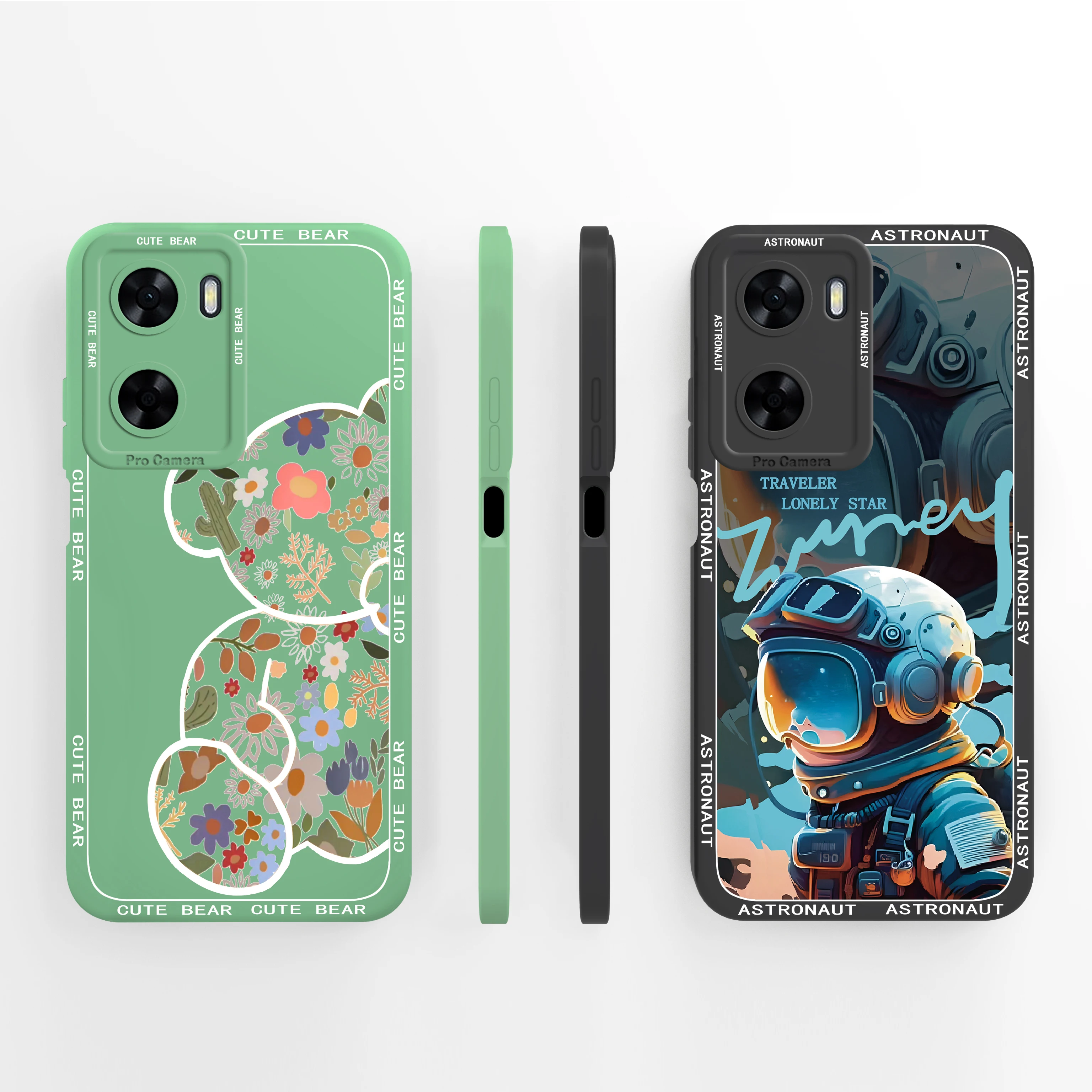 Funda de silicona líquida para Oppo A77 A77S, carcasa trasera de protección de cámara, diseño bonito, A 77, 4G, 5G - imagen 3