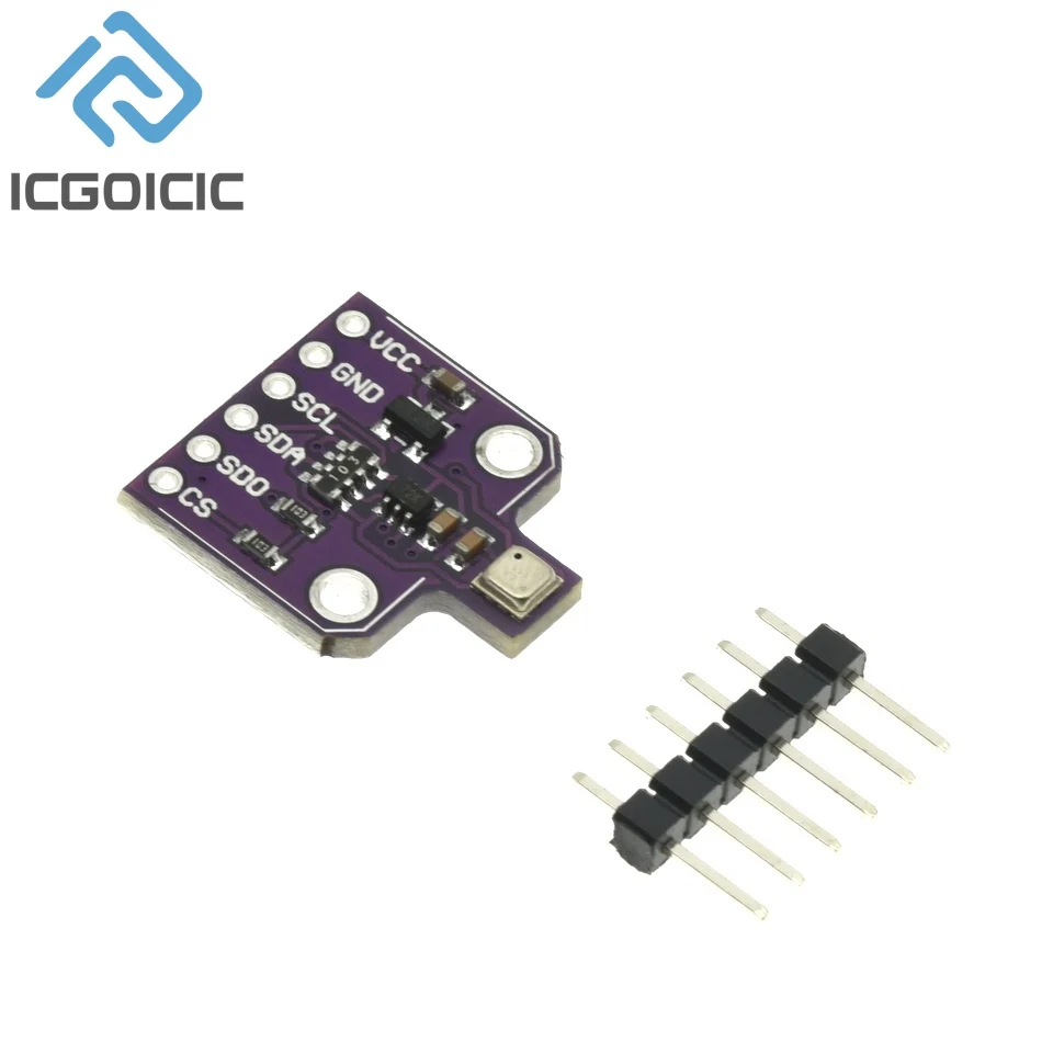 1-10 Uds BME680 Sensor Digital de presión de humedad y temperatura CJMCU-680 Placa de desarrollo de módulo de Sensor de alta altitud - imagen 5