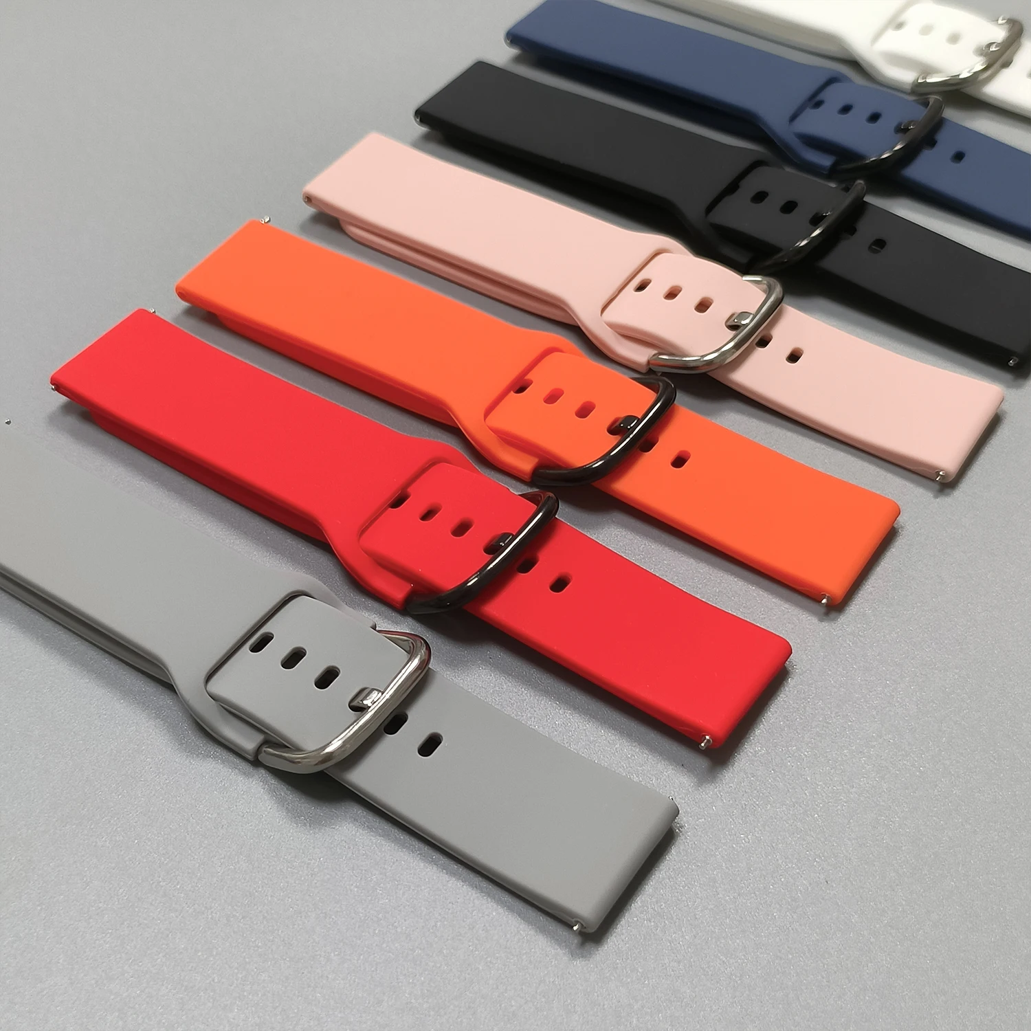 Correa de silicona de 22mm y 20mm para HUAWEI WATCH GT 5 GT4 Pro, Reloj de pulsera de 46mm 5 4/GT 3 2 42mm HONOR Magic Watch 4 GS 3 Band Correa - imagen 3