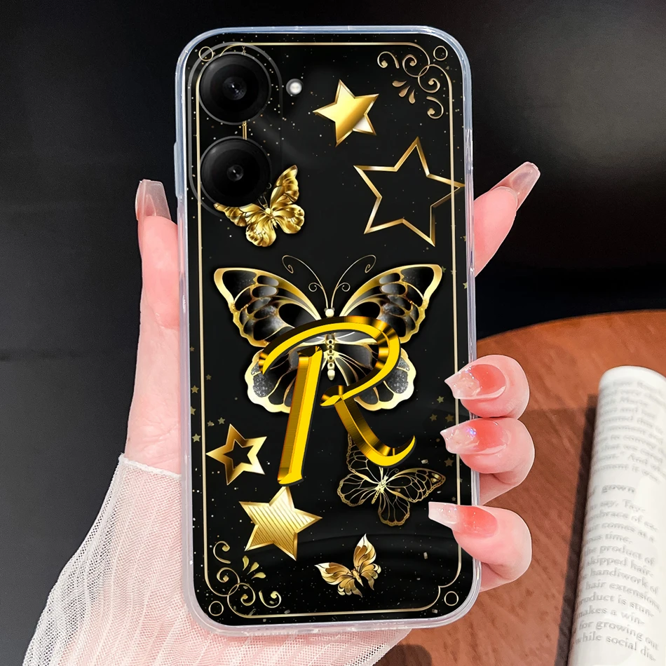 Para Xiaomi Redmi A5 4G / Poco C71 Funda de teléfono única con letras de corazón para Redmi A 5 / Poco C 71 Funda de silicona transparente de TPU suave - imagen 5