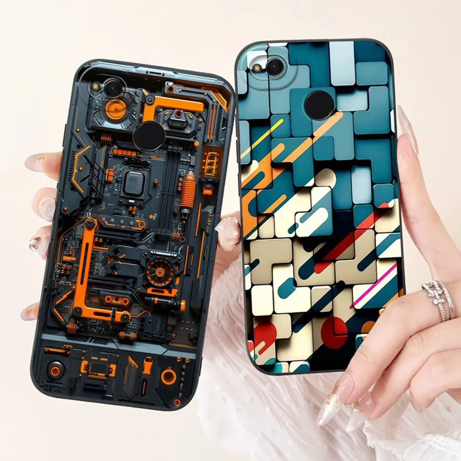Para Xiaomi Redmi 4A 5A 4X funda lindo conejo gato Lobo suave silicona caramelo TPU cubierta de teléfono para Xiaomi Redmi 5A 4A 4X Redmi5a parachoques - imagen 4