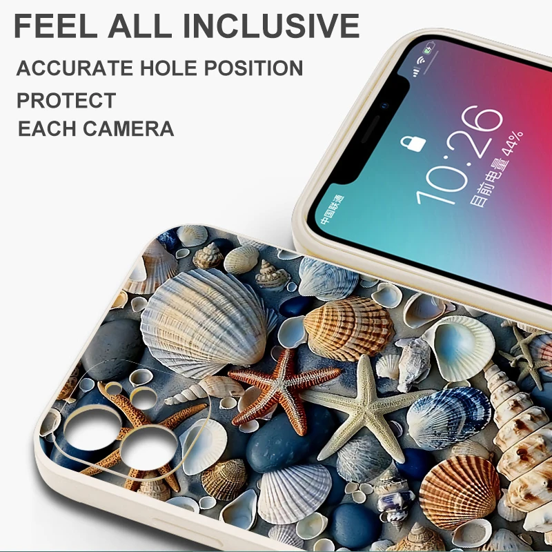 Marinc Life Crabs Lobsters Cool funda de teléfono para Xiaomi Mi 11 12 Lite 10T 11T 12T Pro 13 funda suave - imagen 3