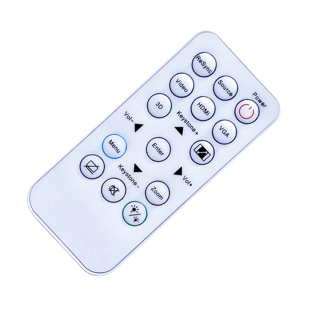 Control remoto para proyector DLP INFOCUS IN227ST IN229 IN119HDXA IN116XA IN221 IN223 IR29033 IN227ST IN229 IN225 IN220ST - imagen 3